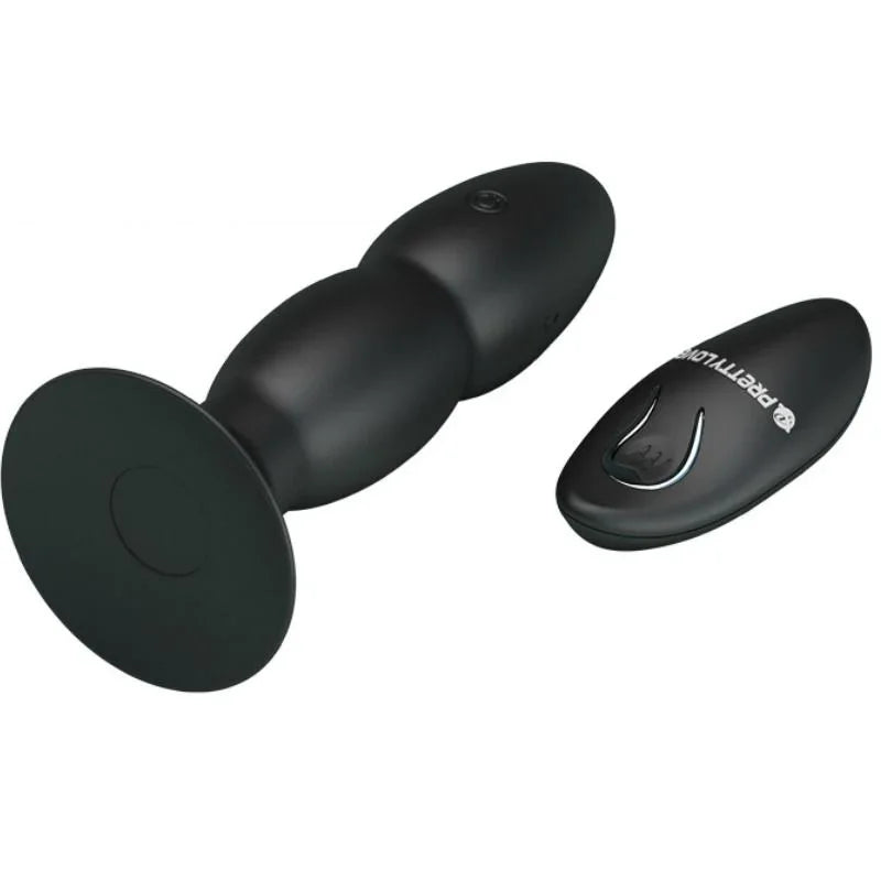 PRETTY LOVE - PLUG VIBRADOR Y ROTACIÓN POR CONTROL REMOTO - Nuvica