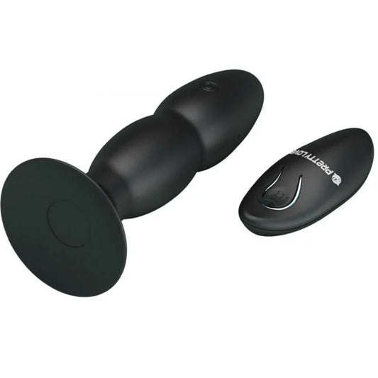 PRETTY LOVE - PLUG VIBRADOR Y ROTACIÓN POR CONTROL REMOTO - Nuvica