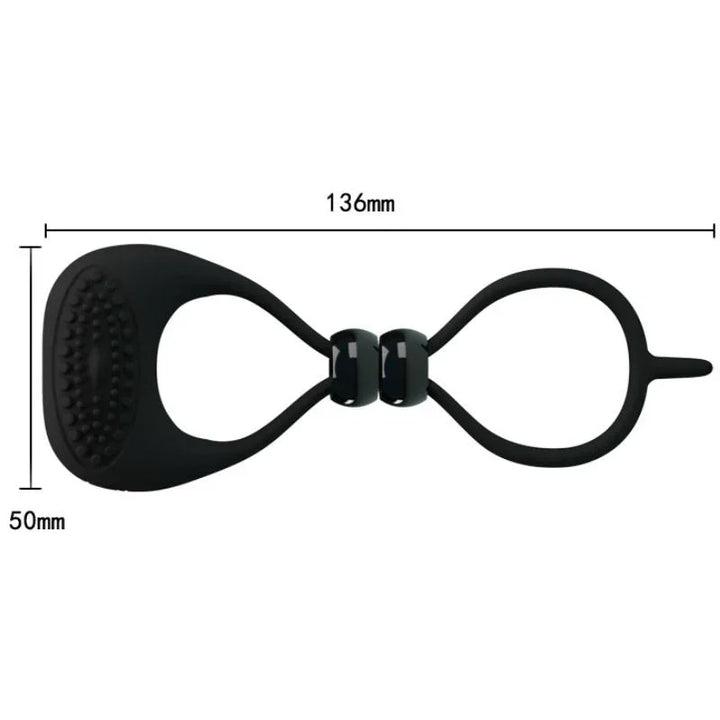 PRETTY LOVE - ANILLO DOBLE PARA PENE Y TESTÍCULOS - Nuvica