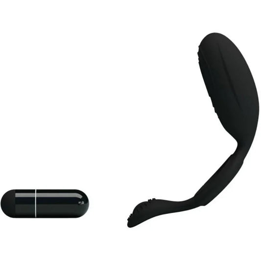 PRETTY LOVE - ETHEL ANILLO VIBRADOR CON ESTIMULADOR - Nuvica