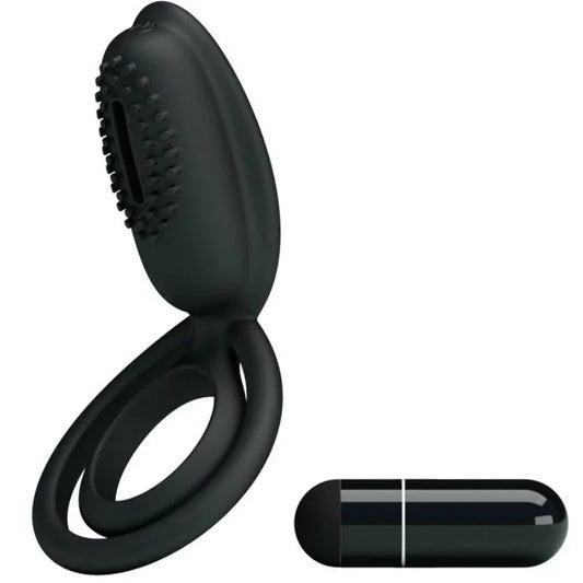 PRETTY LOVE - ESTHER ANILLO VIBRADOR CON ESTIMULADOR - Nuvica
