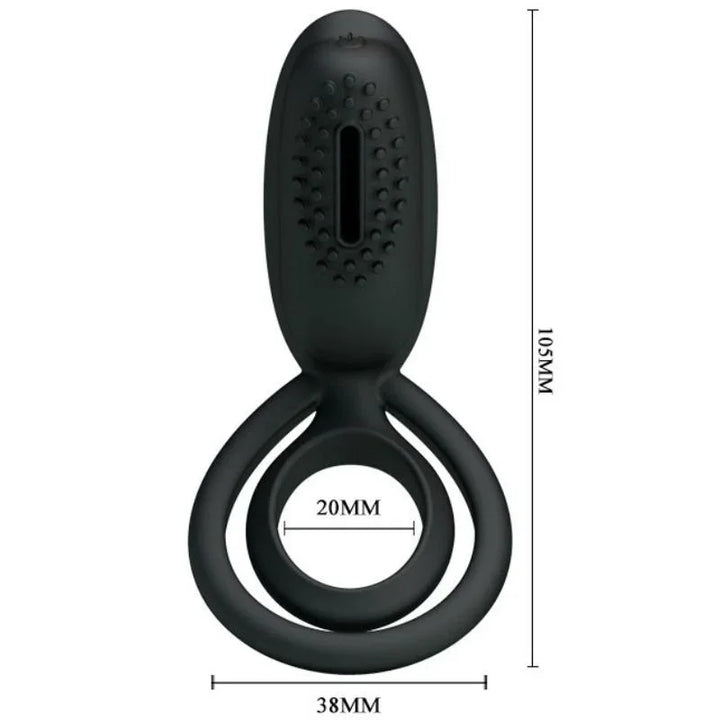 PRETTY LOVE - ESTHER ANILLO VIBRADOR CON ESTIMULADOR - Nuvica