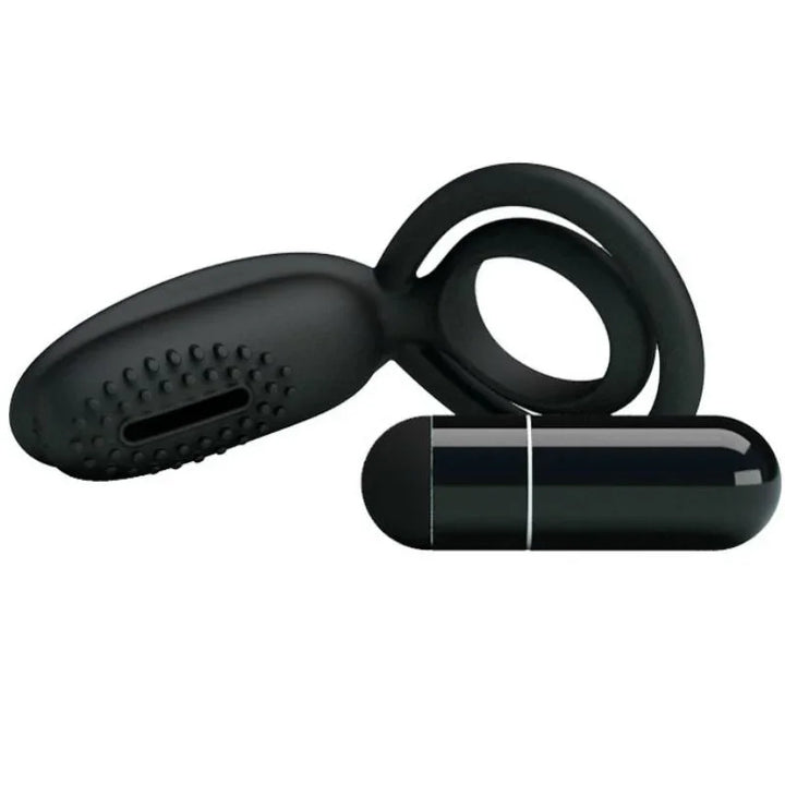 PRETTY LOVE - ESTHER ANILLO VIBRADOR CON ESTIMULADOR - Nuvica