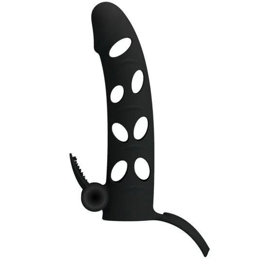 PRETTY LOVE - FUNDA SILICONA CON VIBRACIÓN 15.2 CM - Nuvica