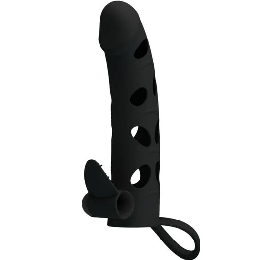 PRETTY LOVE - FUNDA SILICONA CON VIBRACIÓN 15.2 CM - Nuvica