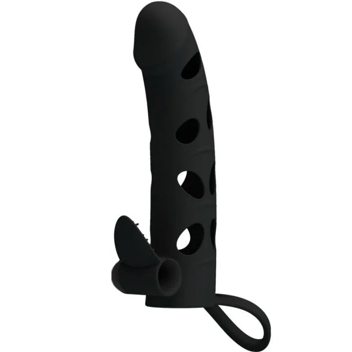 PRETTY LOVE - FUNDA SILICONA CON VIBRACIÓN 15.2 CM - Nuvica