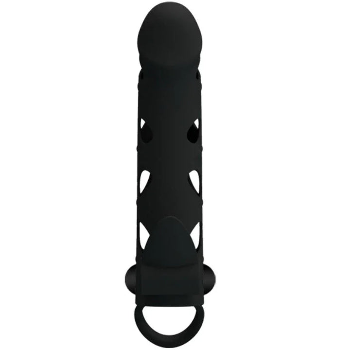 PRETTY LOVE - FUNDA SILICONA CON VIBRACIÓN 15.2 CM - Nuvica
