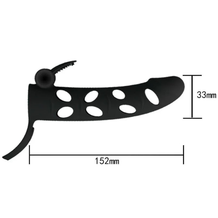 PRETTY LOVE - FUNDA SILICONA CON VIBRACIÓN 15.2 CM - Nuvica