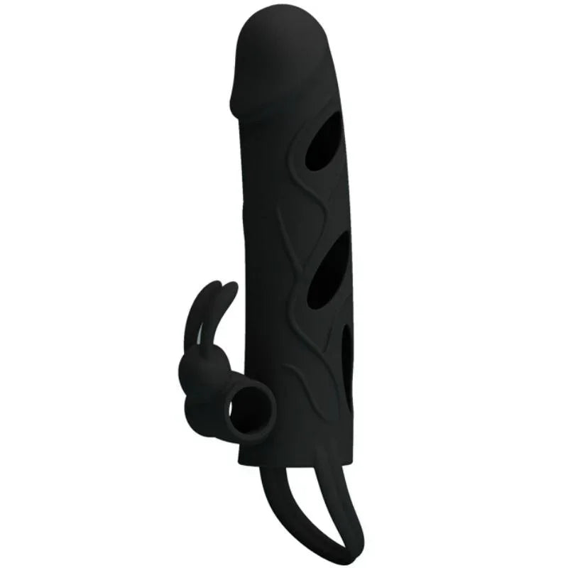 PRETTY LOVE - FUNDA SILICONA CON VIBRACIÓN 14 CM 1.0 - Nuvica