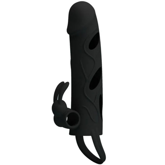 PRETTY LOVE - FUNDA SILICONA CON VIBRACIÓN 14 CM 1.0 - Nuvica