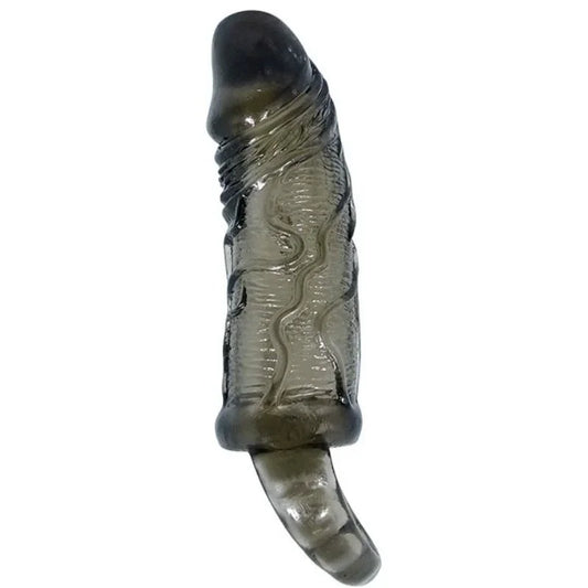 BAILE - FUNDA EXTENSORA PENE CON STRAP PARA TESTÍCULOS 11.5 CM - Nuvica