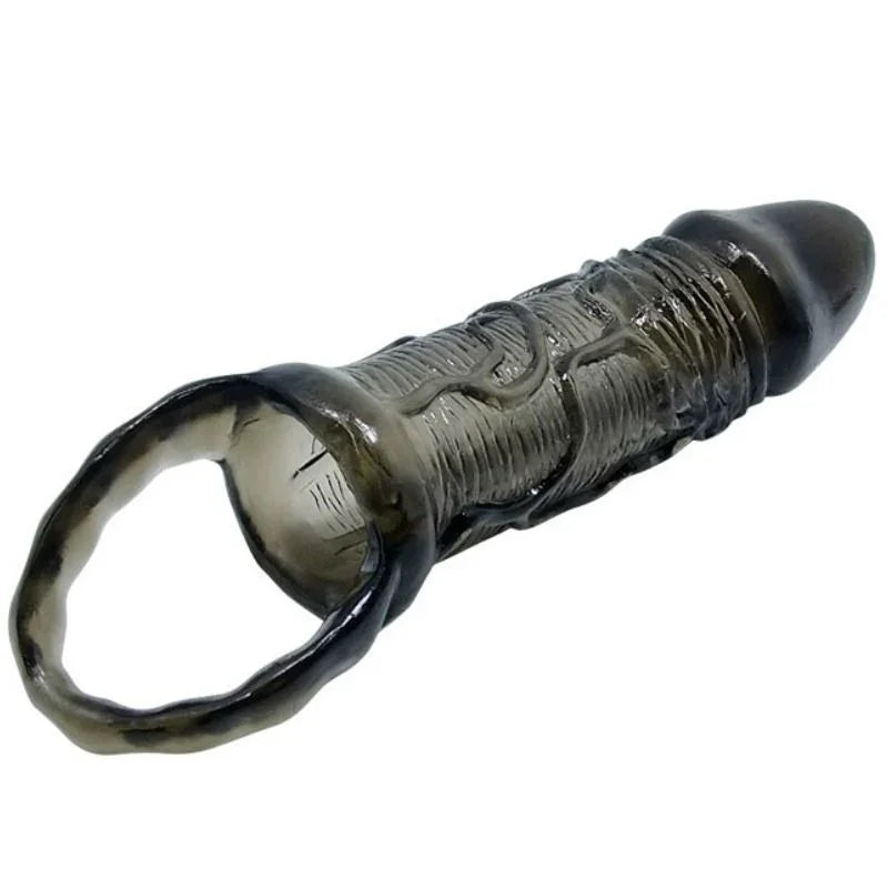 BAILE - FUNDA EXTENSORA PENE CON STRAP PARA TESTÍCULOS 11.5 CM - Nuvica