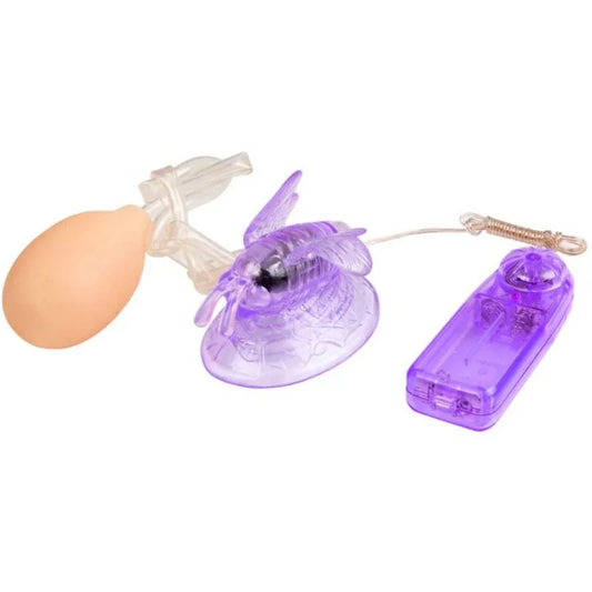 BAILE - MARIPOSA VIBRADORA ESTIMULACION CLITORIS LILA - Nuvica