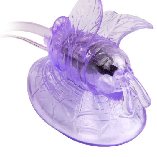 BAILE - MARIPOSA VIBRADORA ESTIMULACION CLITORIS LILA - Nuvica