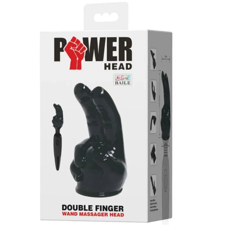 BAILE - POWER HEADCABEZAL INTERCAMBIABLE PARA MASAJEADOR DISEÑO MANO - Nuvica