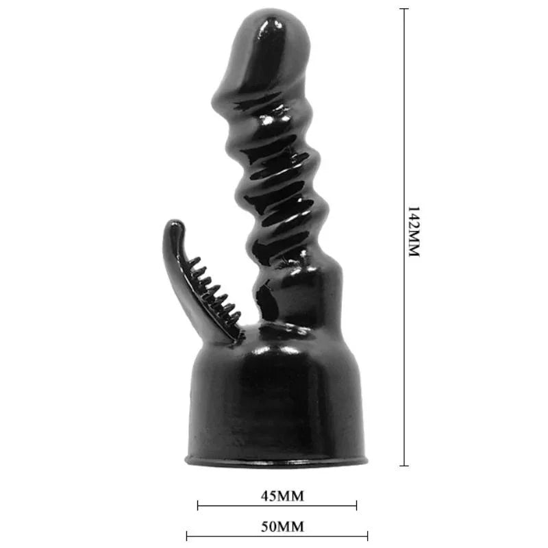 BAILE - POWER HEAD CABEZAL INTERCAMBIABLE PARA ESTIMULACION INTERNA Y CLITORIS - Nuvica