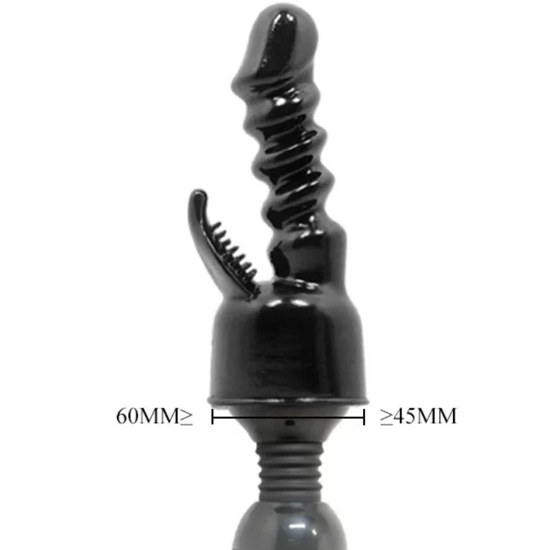 BAILE - POWER HEAD CABEZAL INTERCAMBIABLE PARA ESTIMULACION INTERNA Y CLITORIS - Nuvica
