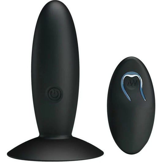 PRETTY LOVE - PLUG ANAL RECARGABLE CON VIBRACIÓN Y MANDO - Nuvica