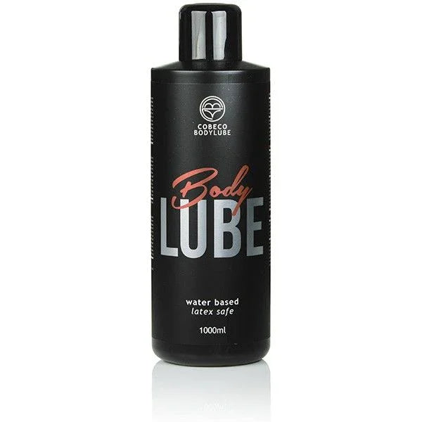 COBECO - BODYLUBE BODY LUBE LUBRICANTE BASE AGUA LATEX SAFE 1000 ML - Nuvica