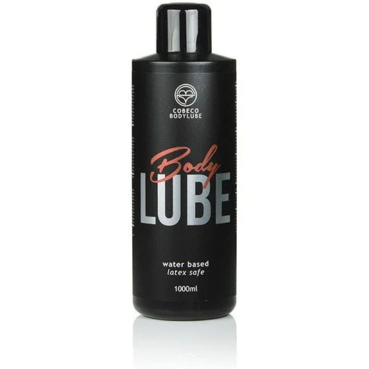 COBECO - BODYLUBE BODY LUBE LUBRICANTE BASE AGUA LATEX SAFE 1000 ML - Nuvica