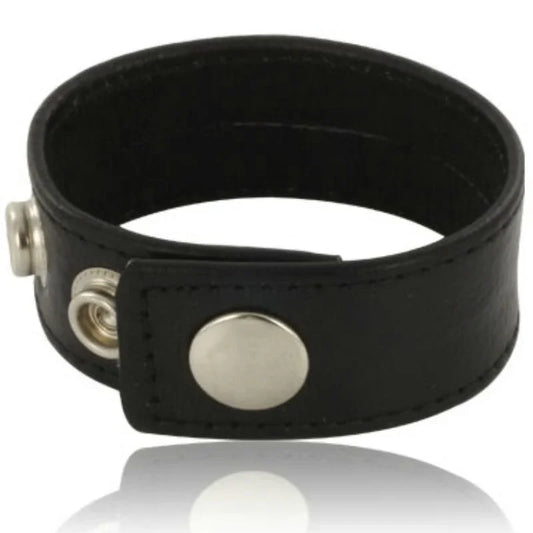 LEATHER BODY - CORREA CUERO AJUSTABLE PARA PENE NEGRO - Nuvica