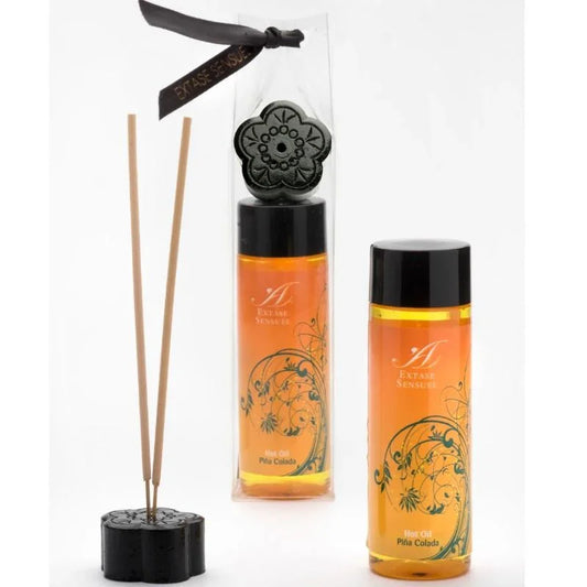 EXTASE SENSUAL - ACEITE ESTIMULANTE CALOR PIÑA COLADA 100 ML - Nuvica