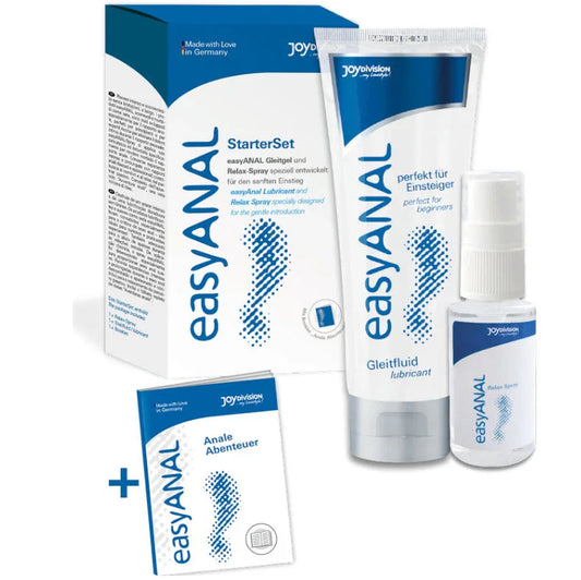 JOYDIVISION EASYANAL - STARTER SET LUBRICANTE + RELAJANTE ANAL - Nuvica