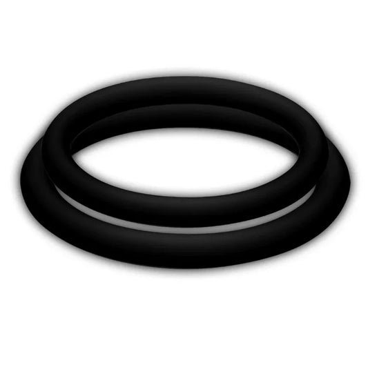 JOYDIVISION POTENZDUO - ANILLOS PARA PENE NEGRO - M - Nuvica