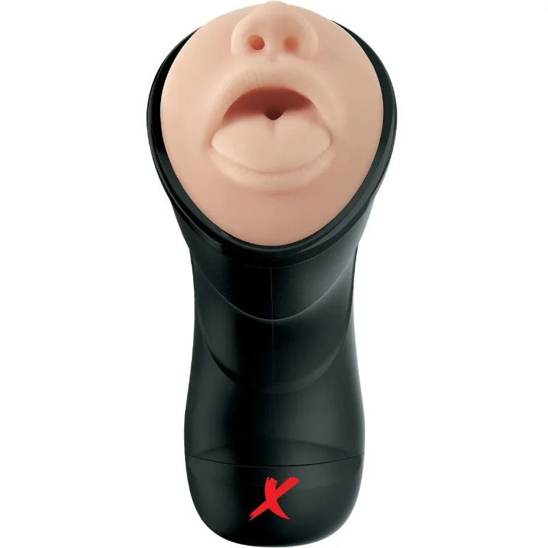 PDX ELITE - STROKER REALÍSTICO GARGANTA PROFUNDA CON VIBRACIÓN - Nuvica