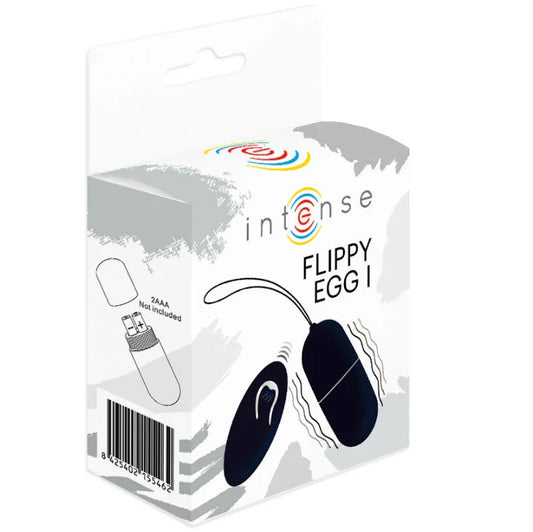 INTENSE - FLIPPY I HUEVO CONTROL REMOTO NEGRO - Nuvica