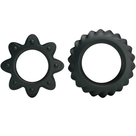 BAILE - KIT 2 ANILLOS SILICONA RING FLOWERING - Nuvica