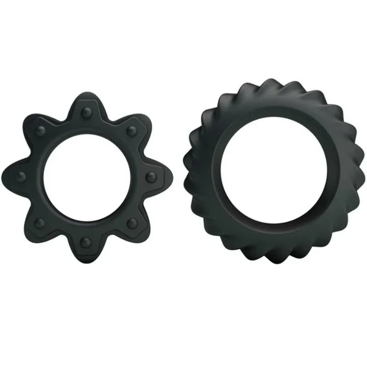 BAILE - KIT 2 ANILLOS SILICONA RING FLOWERING - Nuvica