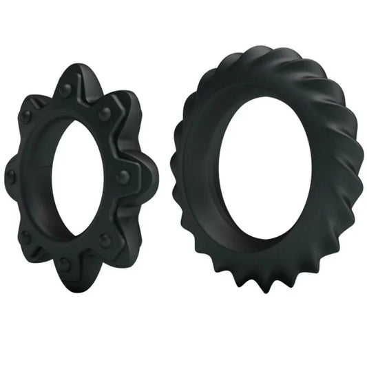 BAILE - KIT 2 ANILLOS SILICONA RING FLOWERING - Nuvica