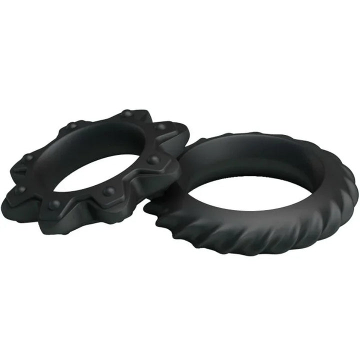 BAILE - KIT 2 ANILLOS SILICONA RING FLOWERING - Nuvica