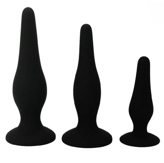PRETTY LOVE - KIT INICIACION ANAL PLUGS SILICONA - Nuvica