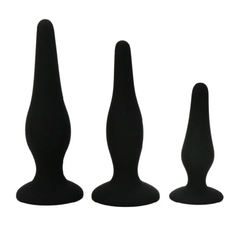 PRETTY LOVE - KIT INICIACION ANAL PLUGS SILICONA - Nuvica