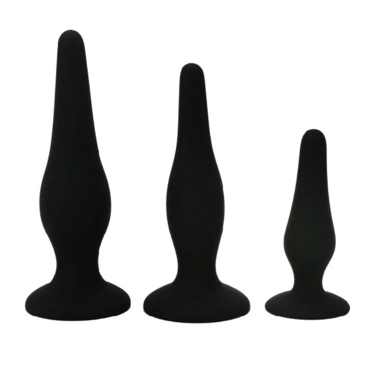 PRETTY LOVE - KIT INICIACION ANAL PLUGS SILICONA - Nuvica