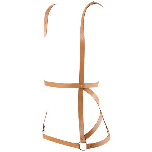 BIJOUX - INDISCRETS MAZE ARNÉS FORMA DE VESTIDO MARRON - Nuvica