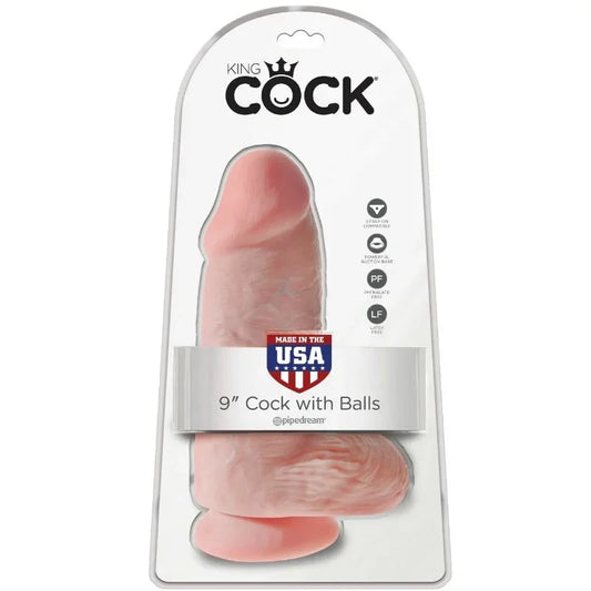 KING COCK - PENE REALÍSTICO CHUBBY 23 CM - Nuvica