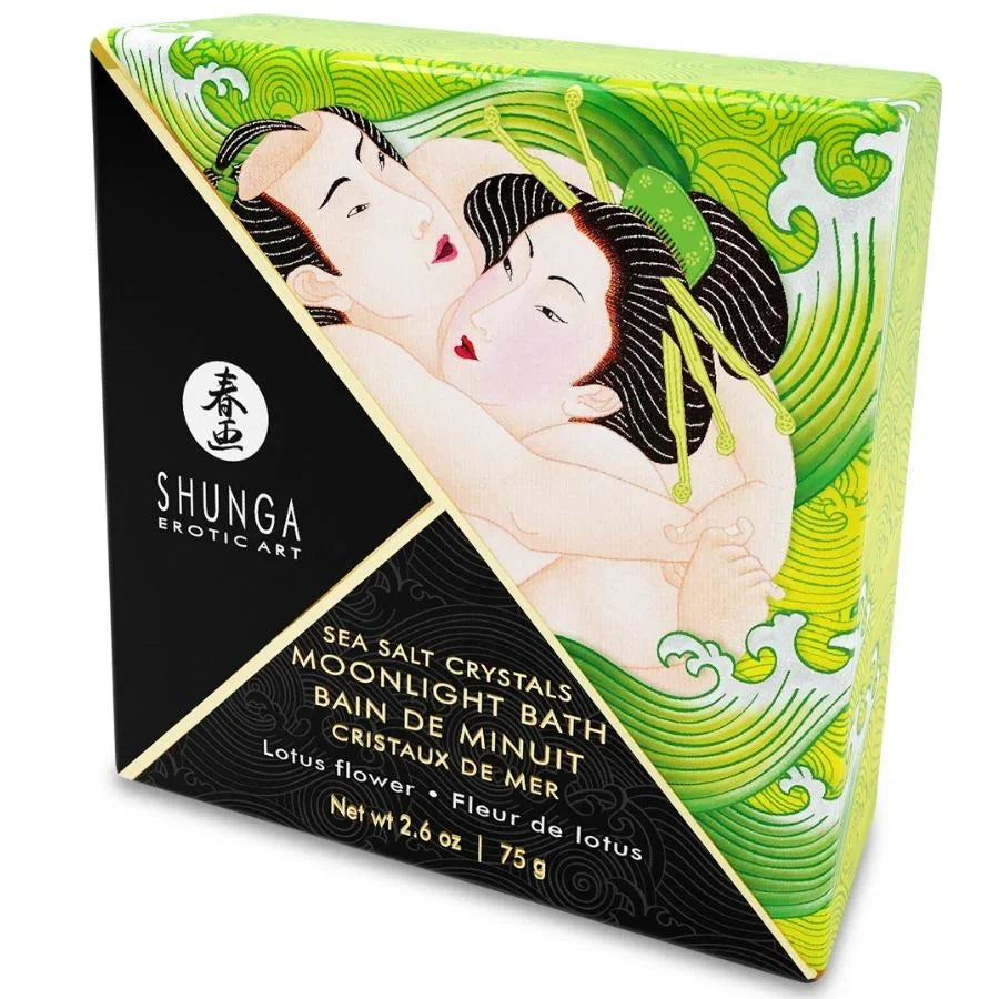 SHUNGA - SALES DE BAÑO AROMATIZADAS LOTUS 75 GR - Nuvica