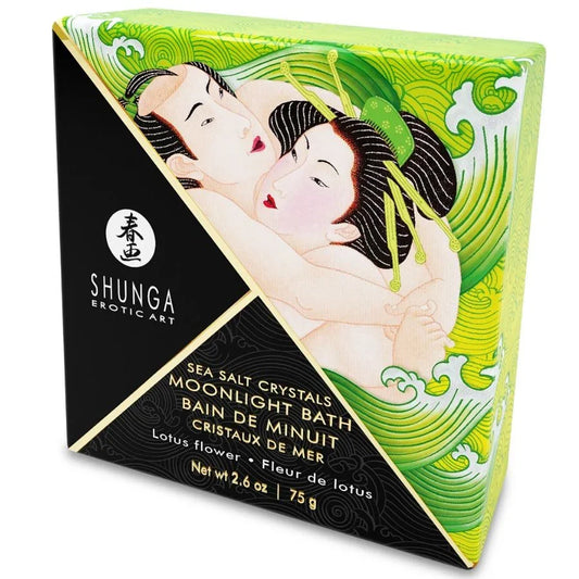 SHUNGA - SALES DE BAÑO AROMATIZADAS LOTUS 75 GR - Nuvica