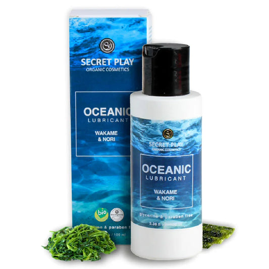 SECRETPLAY - LUBRICANTE ORGANICO OCEANIC 100ML - Nuvica