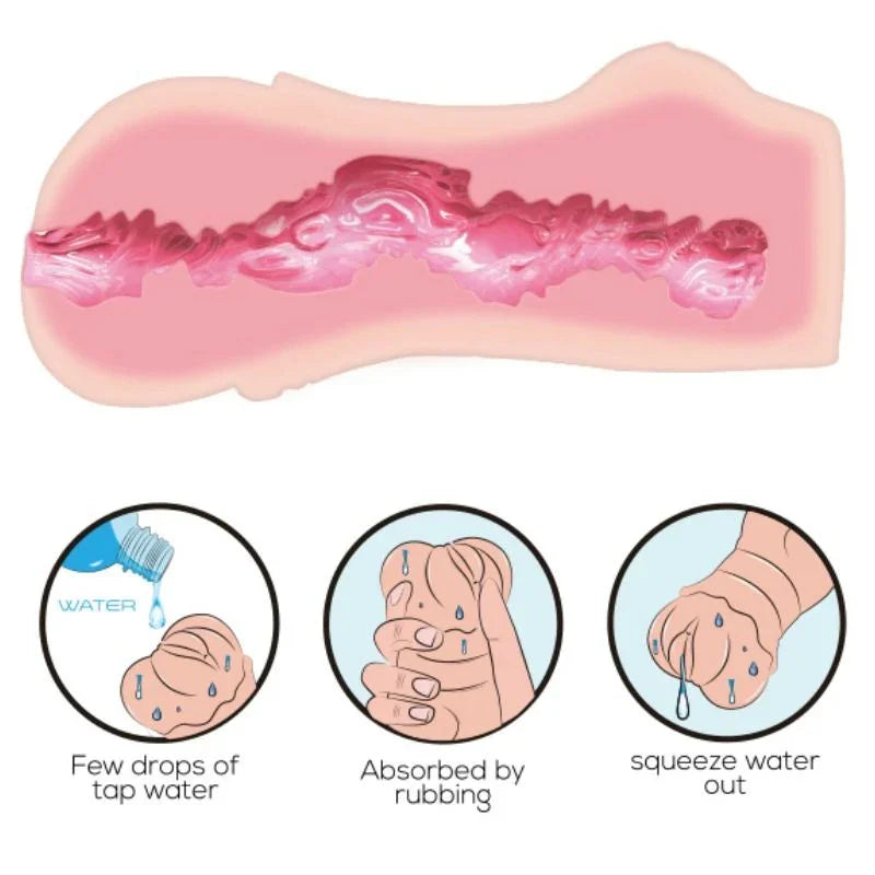 CRAZY BULL - MASTURBADOR WATER SKIN VAGINA - Nuvica