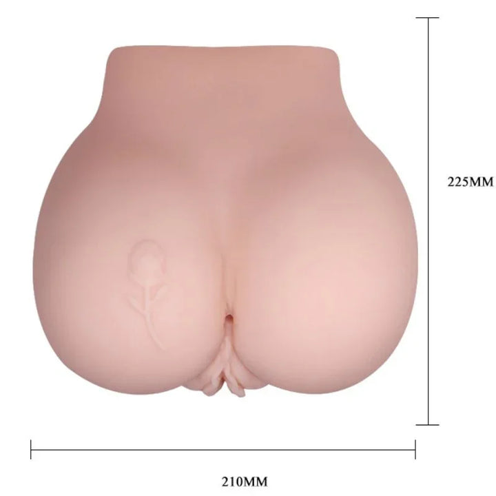 CRAZY BULL - VAGINA Y ANO CON TATUAJE REALÍSTICOS CON VIBRACIÓN - Nuvica