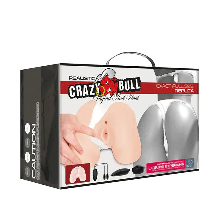 CRAZY BULL - VAGINA Y ANO REALÍSTICOS CON VIBRACIÓN POSICIÓN 5 - Nuvica