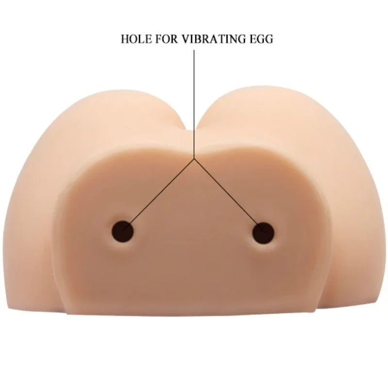 CRAZY BULL - VAGINA Y ANO REALÍSTICOS CON VIBRACIÓN POSICIÓN 6 - Nuvica