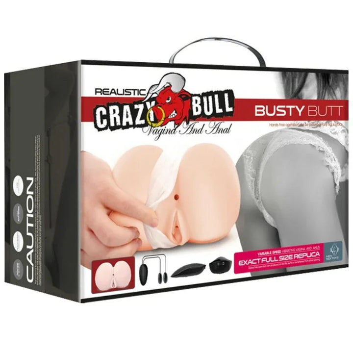 CRAZY BULL - VAGINA Y ANO REALÍSTICOS CON VIBRACIÓN POSICIÓN 6 - Nuvica