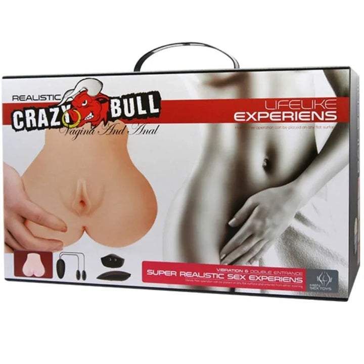 CRAZY BULL - VAGINA Y ANO REALÍSTICOS CON VIBRACIÓN POSICIÓN 7 - Nuvica