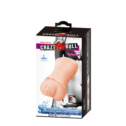 CRAZY BULL - MASTURBADOR WATER SKIN MODELO VAGINA 2 - Nuvica