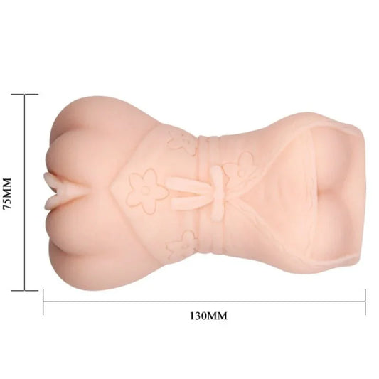 CRAZY BULL - MASTURBADOR WATER SKIN MODELO VAGINA 4 - Nuvica